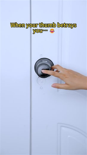 GHome Smart on Instagram: "Security First: Watch the KDO3PRO Reject Wrong Fingerprints & Unlock 4 Ways.🚫 Wrong Fingerprint Rejected – Watch the lock deny unauthorized access ✅ 4 Authorized Methods – Correct fingerprint, app control, physical key, and PIN code all working.Perfect for families, renters, or anyone prioritizing security in their smart home.#smarthome #smartlock #ghomesmart #homesecurity #doorknob"