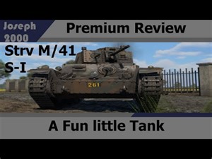 War Thunder: Premium Review. Strv M/41 S-I. A fun little tank