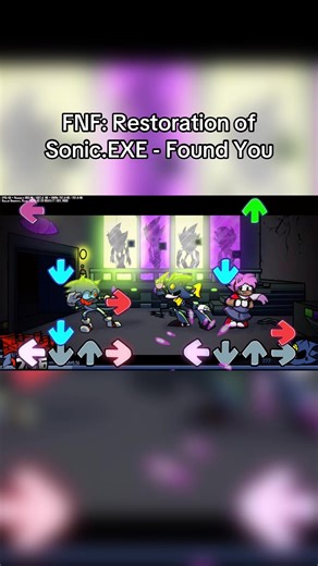 Restoration of Sonic.EXE in FNF: Found You