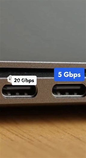 USB-C is the shape, not the speed… and that’s where the confusion (and rage) comes from Why identical USB-C ports can be wildly different Two USB-C ports can look identical and still behave like they’re from different decades. Here’s the reality 👇 Same connector, very different capabilities A USB-C port might support: \t•\t5 Gbps → basic USB 3.2 Gen 1 \t•\t10 Gbps → USB 3.2 Gen 2 \t•\t20 Gbps → USB 3.2 Gen 2×2 \t•\t40 Gbps → USB4 or Thunderbolt 3/4 And that’s just data. On top of that, it may (