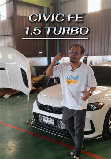 Civic FE จัดฝาหน้า Js จบงานเรียบร้อย ลูกค้า happy เราก็ happy เช่นกันครับ #nwracingshop #hondacivic #civicfe #civicturbo #ฝากระโปรงfe