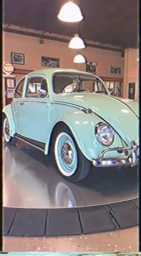 Showcasing a 1960 Volkswagen beetle