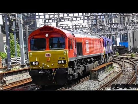 Trains at Cardiff Central