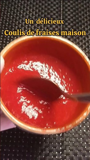 🍓The world's fastest strawberry coulis