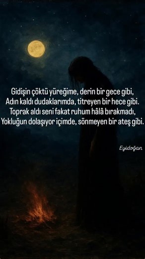 Mehmetali Eyidoğan on Instagram: ""Sensizliğin Ardından" adlı eserimden...✍️ -Eyidoğan- #mehmetalieyidoğan #siirheryerde"