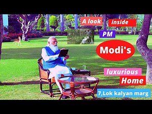 Inside Visuals of PM Modi's House I प्रधान मंत्री MODI की घर का अंदर की तस्वीर I