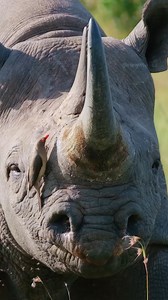 Rhinoceros and Oxpecker Harmony Wincent tQGwT #nature #wildlife #rhino | HAWI Studios