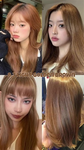 Light Golden Brown Hair Color Recommendations by Bremod