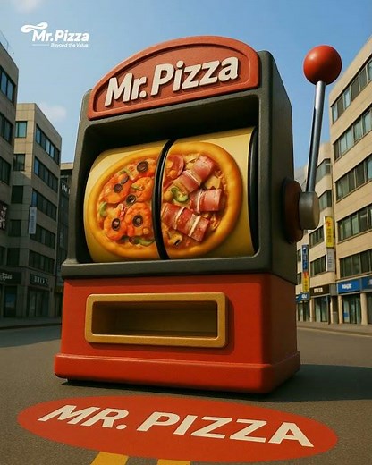 오늘은 어떤 조합으로 즐겨볼까🎰 미스터피자 반반피자🍕