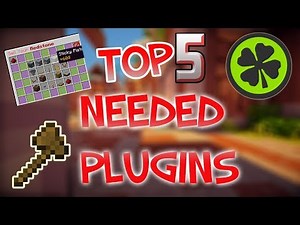 Top 5 NEEDED Minecraft Plugins
