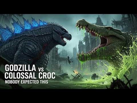 Godzilla vs Colossal Crocodile — The Monster Battle Nobody Expected! (Epic Kaiju Fight)