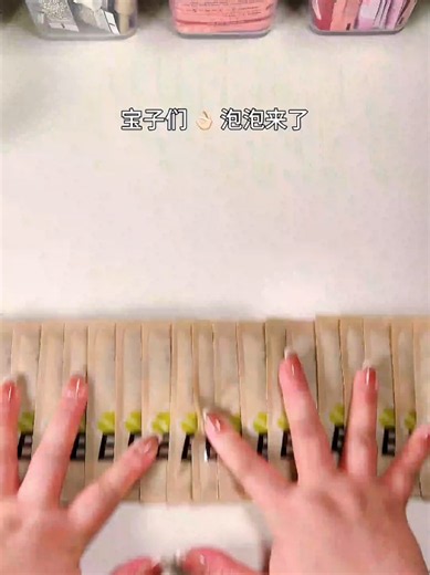 ASMR satisfying sample refill restock tips