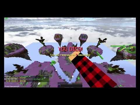 Minecraft bedwars Gameplay In CWR Server 