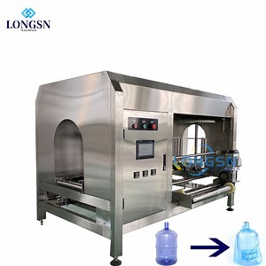 [Hot Item] Automatic 3 4 5 Gallon Water Bottled Bagger Packed Machine Bottle Bagging Machinery Price
