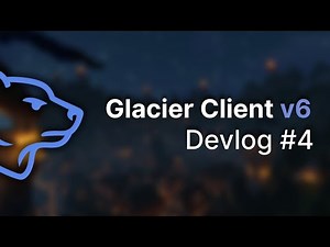Glacier Client V6 | Devlog #4 | Crosshair Section Overhaul | MCBE/PE Client 1.21+