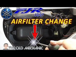 MotorCycle Maintenance: YAMAHA FJR 1300 AIRFILTER CHANGE.. NOT SO EASY..