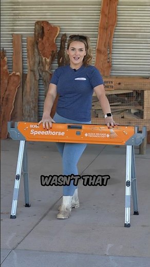 When I’m working on a project, I like to be efficient. Nothing is faster than the Bora Speedhorse!