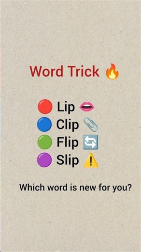 Learn words with tricks and patterns💥