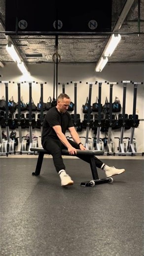 Seated (on bench) Straddle Leg Circles