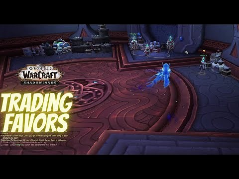 Trading Favors Quest WoW - Shadowlands