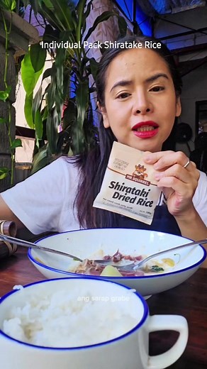 Individual pack shiratake rice | Ang Sarap Grabe