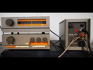 QUAD FM3 Tuner / 33 Preamplifier / 303 Power Amplifier (1967-1985)