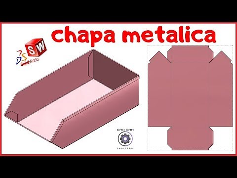 👍CHAPA METALICA EN SOLIDWORKS [4]👀 2019