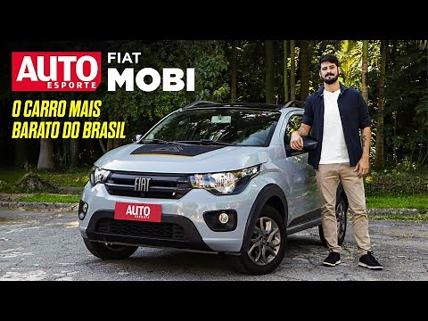 FIAT MOBI de R$ 75.990! A VERSÃO TOPO DE LINHA do CARRO MAIS BARATO do BRASIL