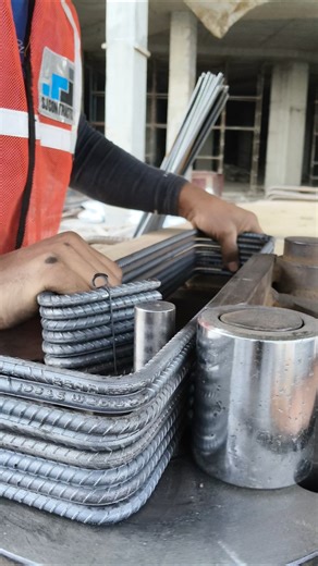 सरिया मोड़ने वाला मशीन steel ring making machine#trending #machine #world #ytshorts #shorts #tips