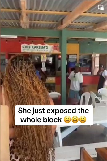 Cyan even flip packs in peace 😫😂 #viral #viralvideo #fypシ #fyp #caribbeantiktokeurs🇭🇹🇬🇾🇹🇹🇸🇷🇯🇲
