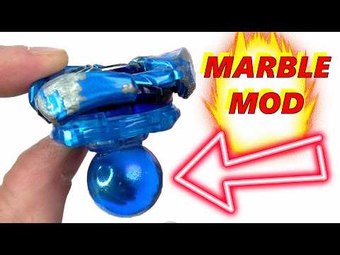 THIS BEYBLADE X MARBLE MOD IS WILD