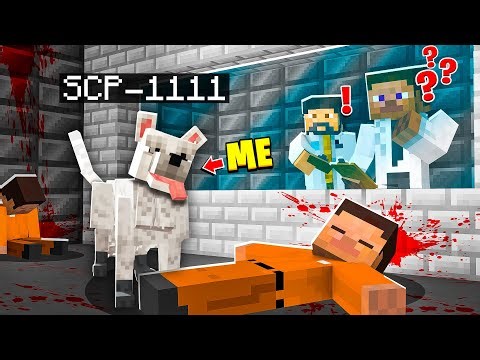 I Became SCP-1111 "The White Dog" in Minecraft...