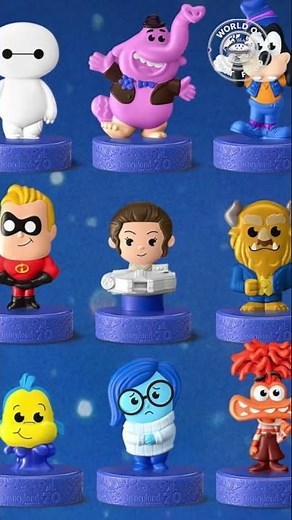 🏰 Disney x McDonald’s: Full Preview of the 70 Magical Figures!