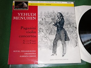 Paganini, Yehudi Menuhin, Royal Philharmonic Orchestra, Alberto Erede - Violin Concertos Nos 1 & 2