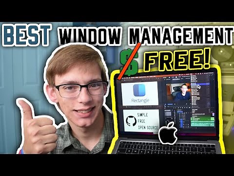 Best Free Window Management on Mac! - Rectangle