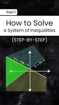 How to Solve a System of Inequalities Step by Step
