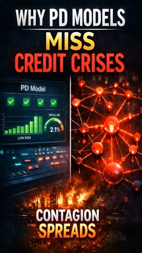 Why PD MODELS Miss Credit Crises 🔍#Shorts
