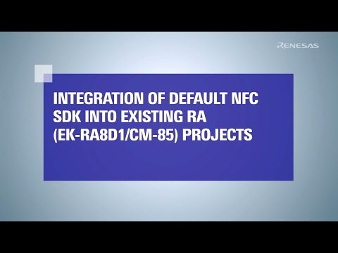 Integrating PTX105R SDK Project into RA8D1 Evaluation Kit