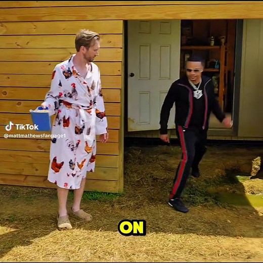 Matt Matthews and Mojo Brooks funny farm pig skit