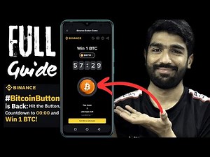 How to Play Binance Button Game | Press Button Win 1 BTC |How to Participate in Bitcoin Button Game?