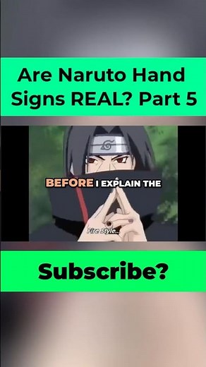 Naruto Hand Signs are Real?! Part 5 #narutohandsignsarereal