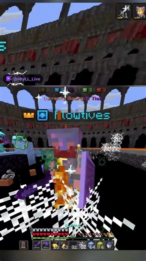 WyLL_Live genuinely hacking — what was that web?! #shorts #Minecraft