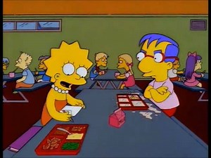 3.1K views · 115 reactions | "When she sees you'll do anything she says, she's bound to respect you." (S8, E7: "Lisa's Date with Density") | Nothing but Simpsons clips | Facebook
