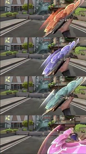 Valorant New Mystbloom 2.0 Melee variants! #valorant @valorant
