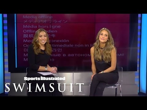 Hannah Davis Surprised With Reveal Of Issue Cover 2015 | Sports Illustrated Swimsuit