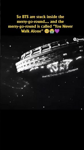 Bangtan and their beautiful symbolism 🥹💜 | BTS MERRY GO AROUND #merrygoround #bts #spotify
