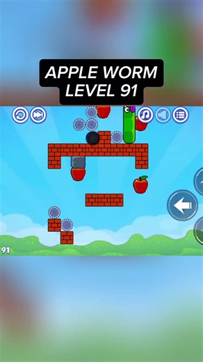 Apple worm level 91 #appleworm #creatorsearchinsights
