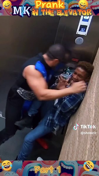 Mortal Kombat Elevator Prank Comedy