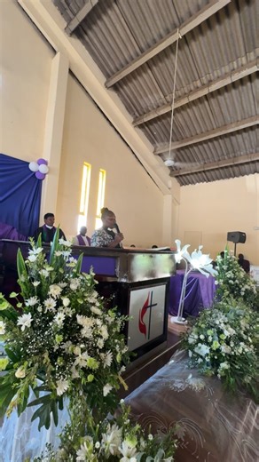 FUNERAL SERVICE FOR SEKURU JOSHUA TAKURANEYI MAFORO The funeral of the late Sekuru Maforo is being held at Glen Norah St Andrews UMC, burial will follow at Glen Forest Memorial Park, Harare Readings Luke 2 v 25-32 Preacher Rev Rudo Mapuranga 📸Eveline Chikwanah | UMC TV Ebenezer