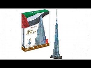 "Burj Khalifa" - Puzzle 3D